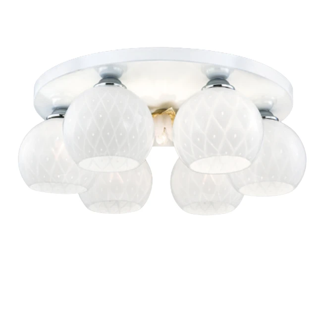 【大巨光】現代風E27x6 6燈半吸頂燈-中(BM-51043) 歷史價格詳細信息