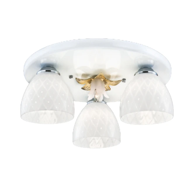 【大巨光】現代風 E27x3 半吸頂燈_中(LW-11-2135) 歷史價格詳細信息