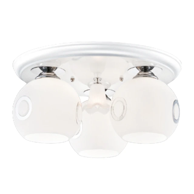 【大巨光】現代風 E27x3 半吸頂燈_中(LW-11-2135) 歷史價格詳細信息