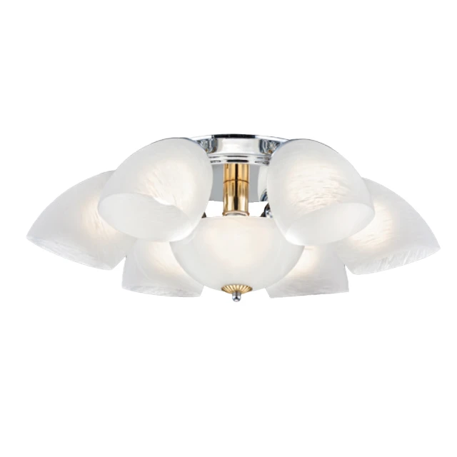 【大巨光】現代風E27x6 6燈半吸頂燈-中(BM-51043) 歷史價格詳細信息