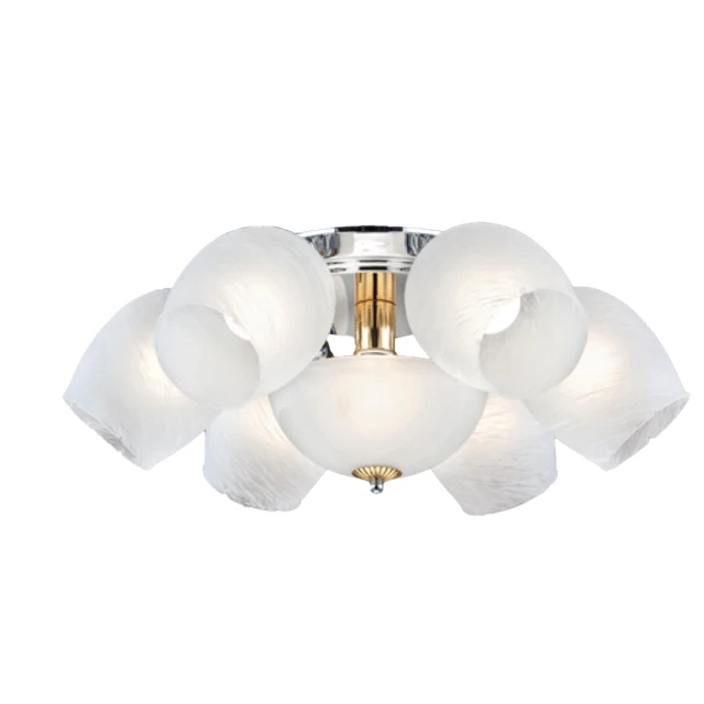 【大巨光】現代風E27x6 6燈半吸頂燈-中(BM-51043) 歷史價格詳細信息