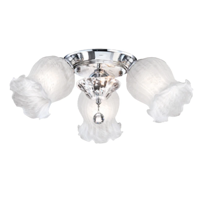 【大巨光】現代風 E27x3 半吸頂燈_中(LW-11-2135) 歷史價格詳細信息