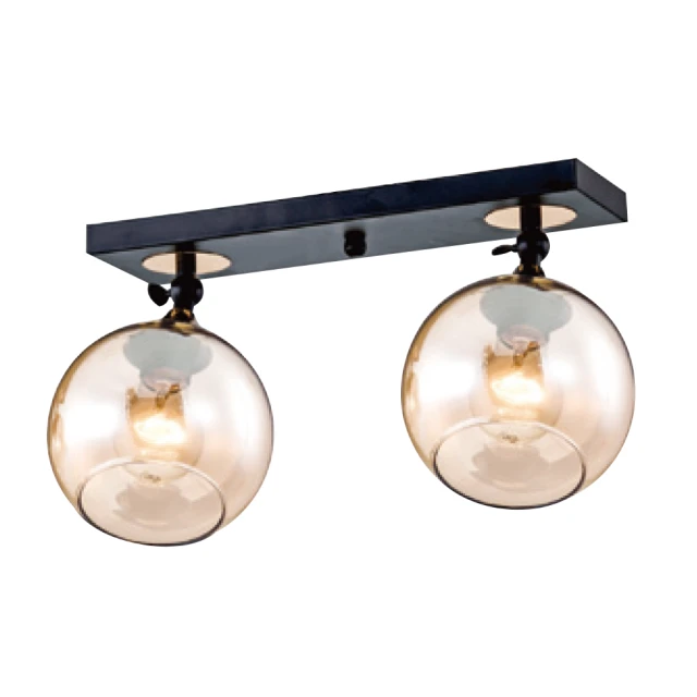 【大巨光】現代風 E27x2 半吸頂燈_中(LW-11-1566) 歷史價格詳細信息