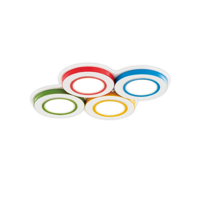 【必登堡】童心吸頂燈 6燈 繽紛款 B563914(兒童臥室燈/遊戲室/走廊燈/趣味/創意/現代/簡約/童趣風) 歷史價格詳細信息