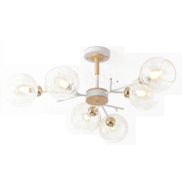 【大巨光】北歐風E27 10燈 半吸頂燈-大(BM-50251) 歷史價格詳細信息