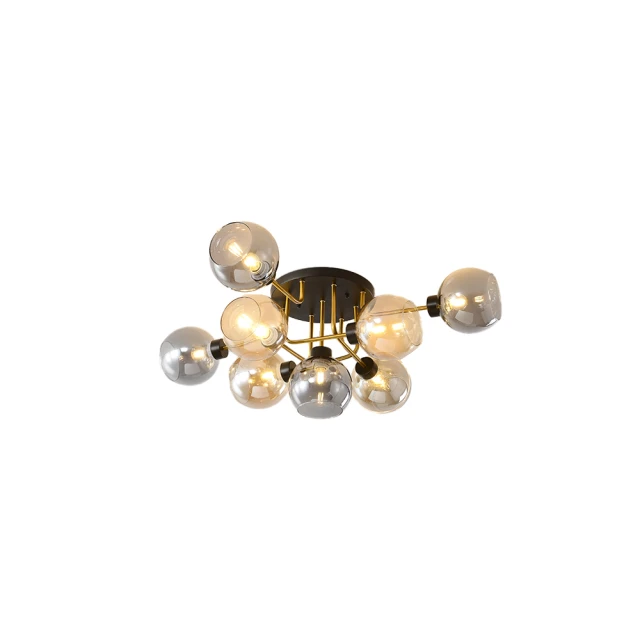 【大巨光】現代風E27 八燈+1 半吸頂燈-大(BM-50691) 歷史價格詳細信息