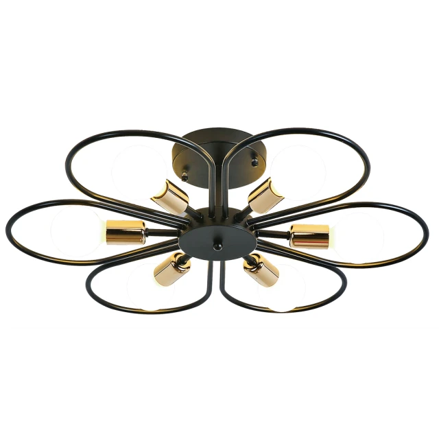 【大巨光】北歐風E27 10燈 半吸頂燈-大(BM-50251) 歷史價格詳細信息