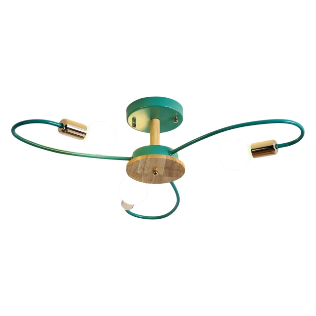 【大巨光】現代風E27 三燈+1 半吸頂燈-中(BM-50952) 歷史價格詳細信息