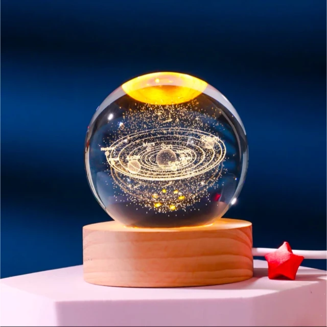 水晶球 水晶燈 交換禮物 發光水晶球小夜燈生日禮物情侶送女朋友男生閨蜜高級感小眾教師節 歷史價格詳細信息