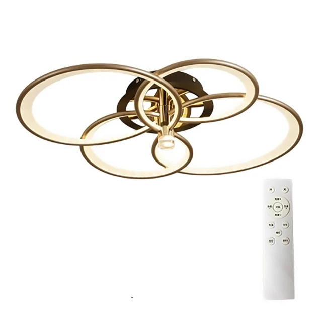 【Honey Comb】北歐圓滿LED60W遙控調光調色客廳吸頂燈(V2663．V2664) 歷史價格詳細信息