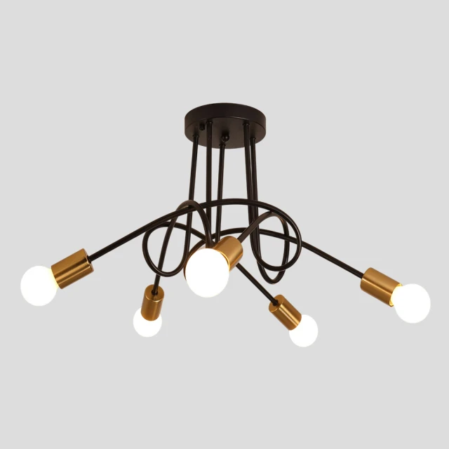 【Honey Comb】北歐風簡約吸頂燈六燈(KC2505) 歷史價格詳細信息