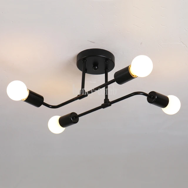 【Honey Comb】北歐工業風半吸頂六燈(KC2367．KC2368) 歷史價格詳細信息