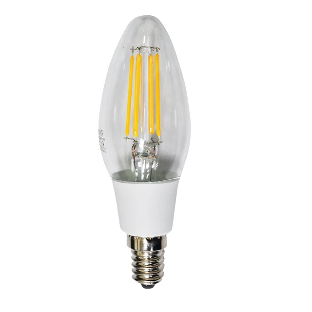 星鑽光超亮LED蠟燭燈泡 E14 / 4W / 暖白光 歷史價格詳細信息