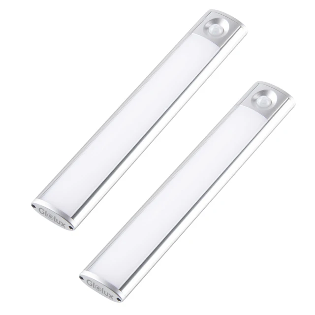 (2入組)【Glolux】北美品牌 L型多功能USB磁吸式LED智能感應燈 25公分(黃光 歷史價格詳細信息