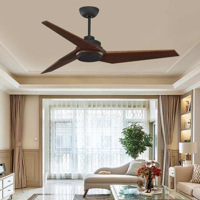 【光之饗宴】52吋 DC變頻柚木黑冰島LED 36W/附遙控/調光調色吊扇燈(MIT 台灣製造) 歷史價格詳細信息