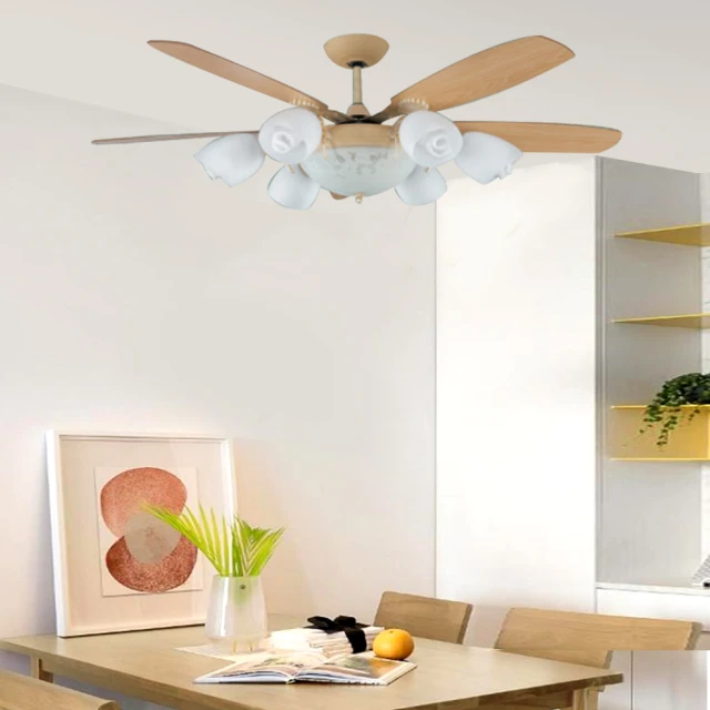 【光之饗宴】60吋 原木霧銀藍山型-附遙控6+1燈吊扇(MIT 台灣製造) 歷史價格詳細信息