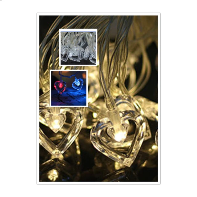 【北熊の天空】LED木質愛心燈串 20燈 情人節裝飾燈串 氣氛燈 愛心燈串 告白燈串(拍照道具 燈串 木頭愛心) 歷史價格詳細信息