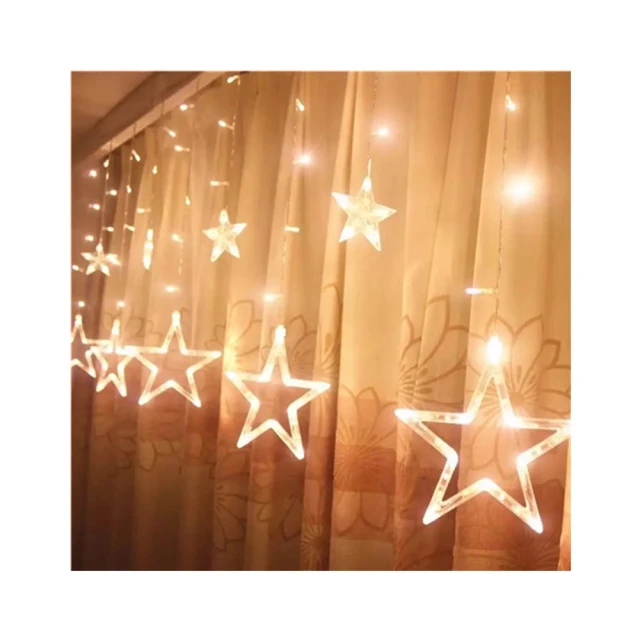 星星窗簾燈 窗簾燈 聖誕裝飾燈 迷你星星燈 銅線燈串 LED 裝飾燈 燈串 星星燈 窗簾燈 聖誕節 歷史價格詳細信息