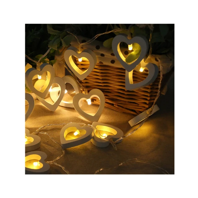 【北熊の天空】LED木質愛心燈串 20燈 情人節裝飾燈串 氣氛燈 愛心燈串 告白燈串(拍照道具 燈串 木頭愛心) 價格比較,價格查詢,歷史價格詳細信息