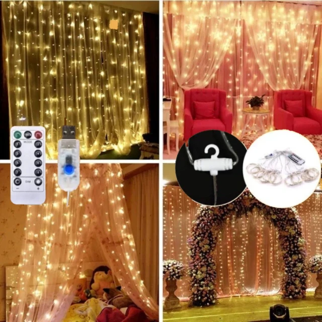 滿天星USB遙控LED燈串(暖白) 歷史價格詳細信息