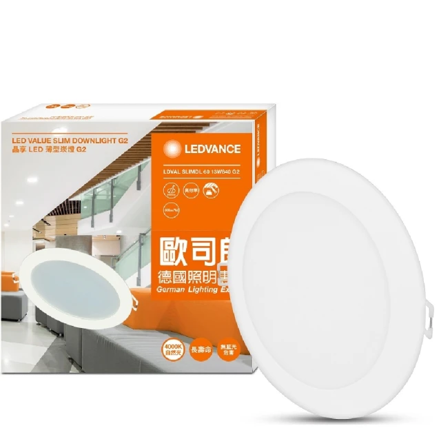 【Osram 歐司朗】晶朗 LED崁燈 5W 直徑7.5cm 3入組 歷史價格詳細信息