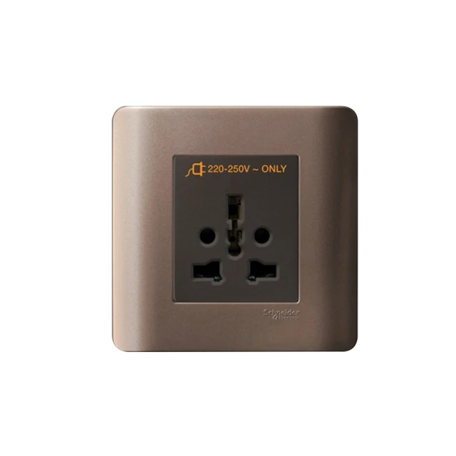 法國Schneider ZENcelo系列 220v~250V 通用歐規萬國插座(古銅棕) 歷史價格詳細信息