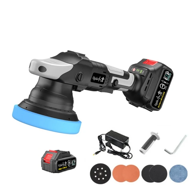 【Ogula 小倉】拋光機 打蠟機 DA機（一電+豪華配件）(六檔調速/電量顯示/輕量設計/高速快充) 歷史價格詳細信息