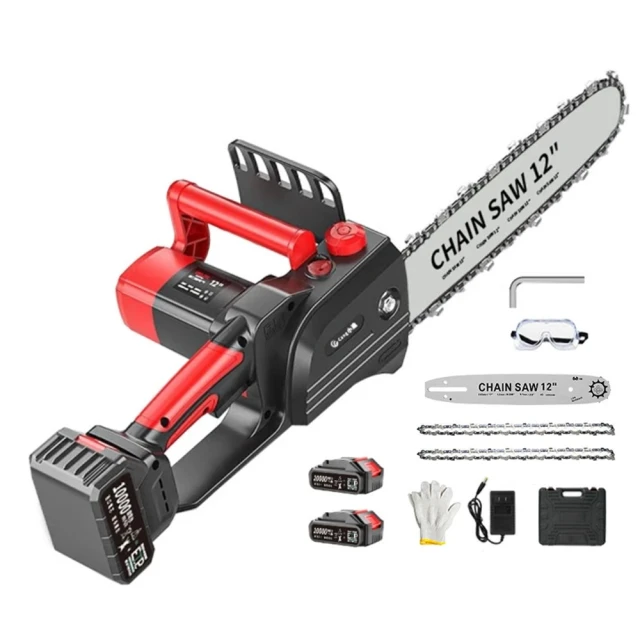 【小達】鏈鋸機 8吋無刷高枝鋸 十節兩電+支架含豪華配件(電鏈鋸/無刷鏈鋸機/戶外伐木鋸/電動鋸子) 歷史價格詳細信息