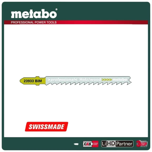 metabo 美達寶 木工線鋸片 91/ 3.0mm/ 8T (T301CD) 623654000 5支裝 歷史價格詳細信息