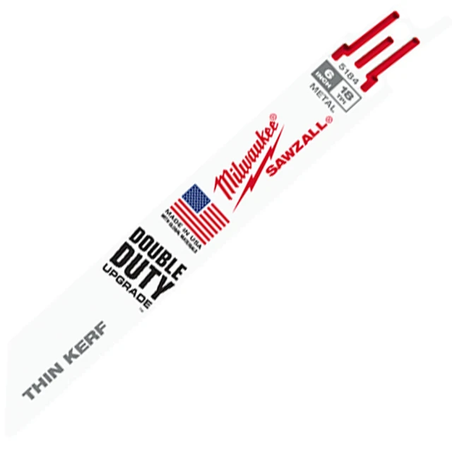 milwaukee 美沃奇 鐵工專用12吋軍刀鋸片5入 (48-00-5794) 歷史價格詳細信息