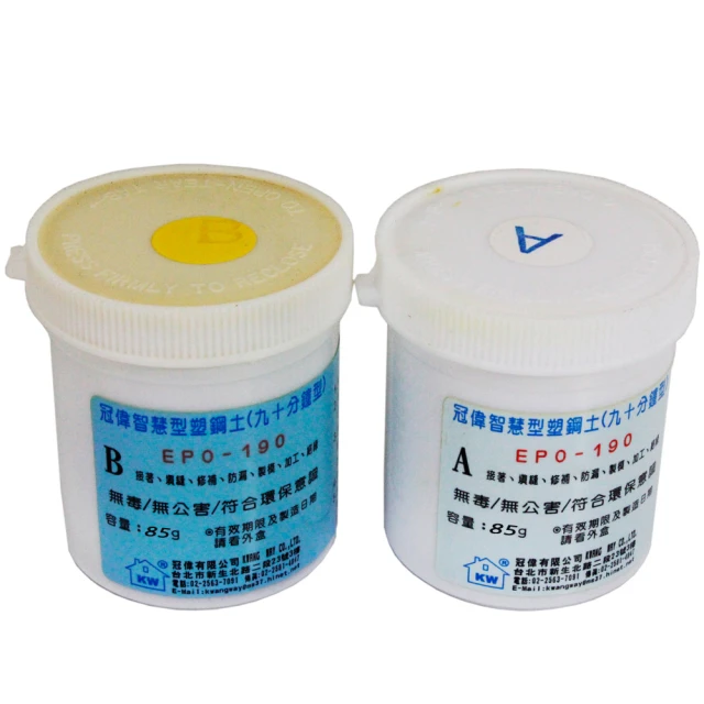 冠偉智慧型塑鋼土90分鐘硬化型-2組 歷史價格詳細信息