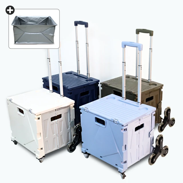 折疊收納購物輪袋台灣製採購菜車YKK不占空間防水特多尼龍布 歷史價格詳細信息