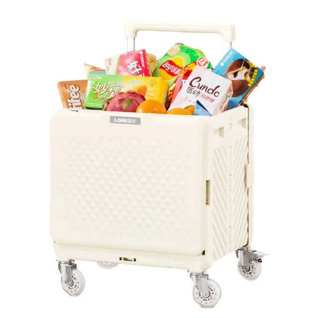 【露禾LOHE】夢幻綠/靜謐藍65L 磁吸翻蓋折疊購物推車 原廠授權台灣代理商 歷史價格詳細信息