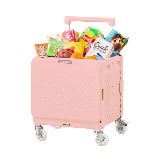 【露禾LOHE】夢幻綠/靜謐藍65L 磁吸翻蓋折疊購物推車 原廠授權台灣代理商 歷史價格詳細信息