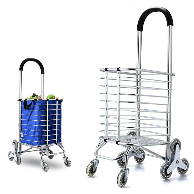 acme 鋁合金折疊式六輪爬梯車/爬樓行李車/六輪手推車~搬家好幫手 購物車 買菜車 歷史價格詳細信息