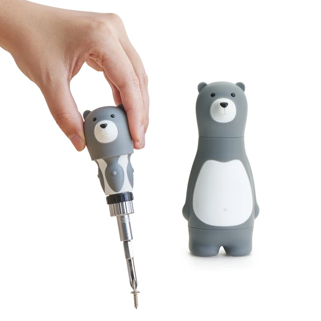 iThinking※Bear kuma黑熊酷毛棘輪起子組(6bits)《隨附精美禮袋》【加贈長精密起子6件組】 歷史價格詳細信息