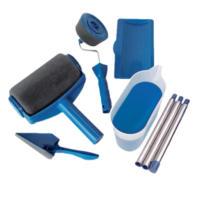 滾筒油漆刷組【6件組】(適用各種牆面/填充式設計/三種刷頭) 歷史價格詳細信息