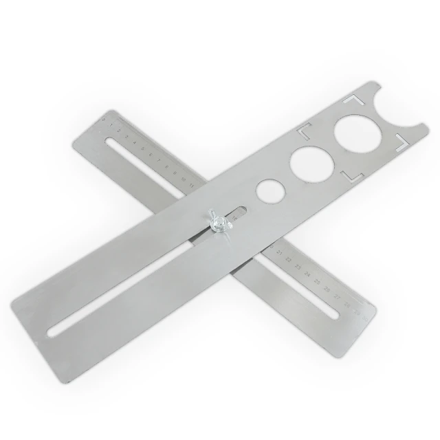 萬向開孔定位鋁合金多折尺 五孔六折魚尾 折疊尺 開孔定位器 萬向尺 歷史價格詳細信息