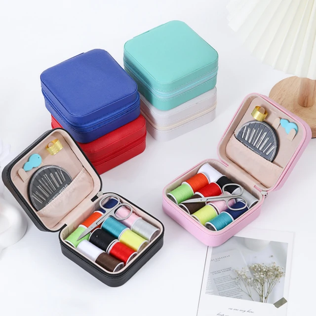 【SUNORO】日系便攜多功能針線包 針線盒套裝(縫紉工具/縫紉盒/針線收納盒/針線組/手縫工具) 價格比較,價格查詢,歷史價格詳細信息