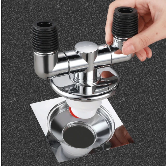 洗衣機地漏蓋排水管專用接頭二合一防漏水溢水防臭下水道三通兩用~特價正品促銷 歷史價格詳細信息