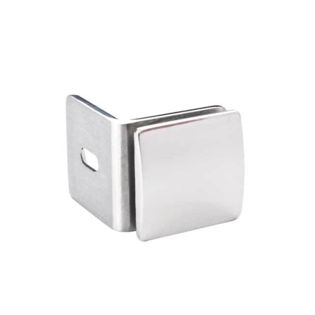 不鏽鋼玻璃夾玻璃合頁90度長方形加厚固定浴室夾配件 歷史價格詳細信息