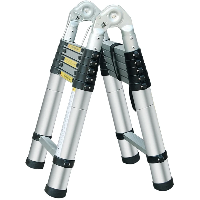 多功能伸縮摺疊梯樓梯伸縮梯德標品質便攜戰術梯子鋁合金梯具 歷史價格詳細信息