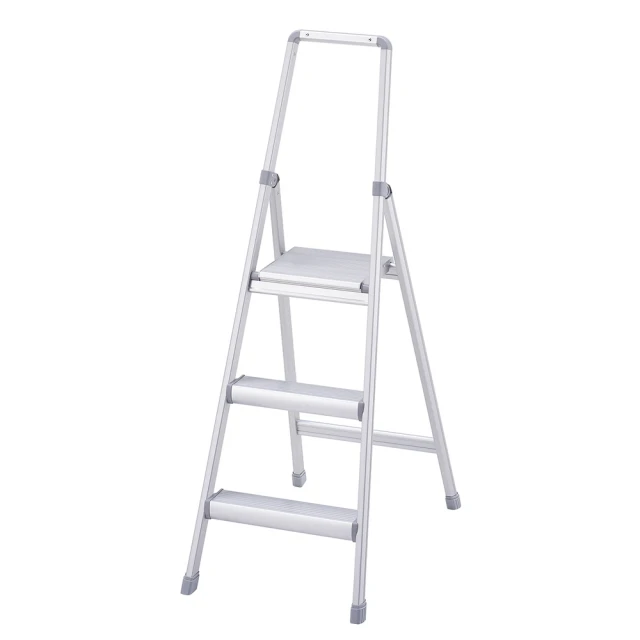 【長谷川Hasegawa日本設計好梯】Handle Step系列居家質感扶手鋁梯/踏台 特製鋁輕量好收納(粉色) 歷史價格詳細信息