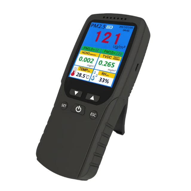 【空氣管理】六合一多功能空氣品質檢測儀(PM2.5 PM10 甲醛 揮發性有機物 一氧化碳 二氧化碳) 歷史價格詳細信息