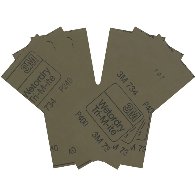 【3M】高耐磨乾濕雙用砂紙組合-手握式砂磨架專用-80/120號-各3張 歷史價格詳細信息