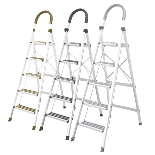 【WinWin】四階梯 踏板加寬 耐重150KG(四階梯/摺疊梯/止滑梯/梯子/家用梯/室內梯/人字梯/A字梯/鋁梯) 歷史價格詳細信息