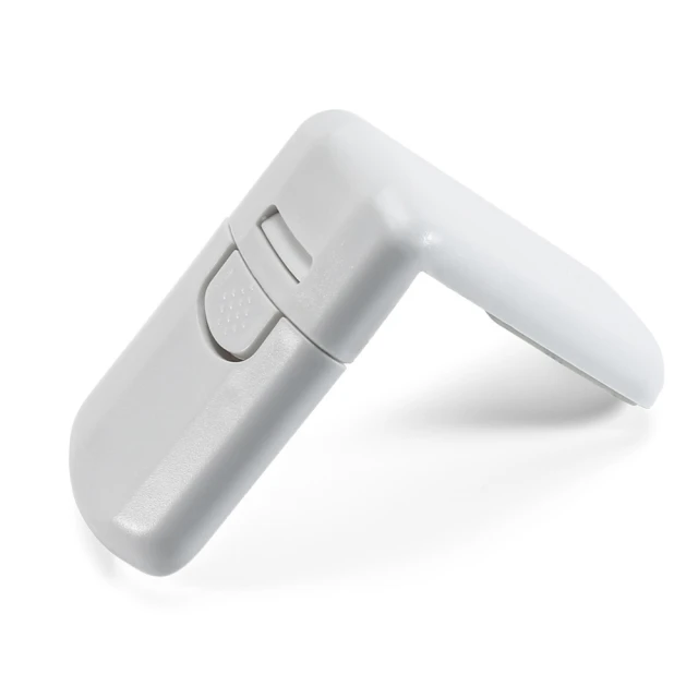 直角雙按鈕兒童安全鎖 櫥櫃鎖 抽屜鎖-8入裝 歷史價格詳細信息