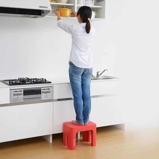 【squ+】Decora step日製防滑二階登高階梯椅-高45cm-多色可選(登高梯/樓梯椅/防滑椅) 歷史價格詳細信息