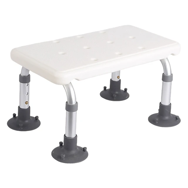 【LADUTA 拉布塔】鋁合金洗澡椅/沐浴椅/衝澡椅/浴室椅/防滑椅(六檔高度調節/老人孕婦洗澡凳) 歷史價格詳細信息