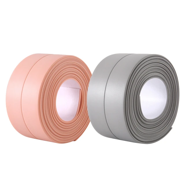 防霉膠帶 廚房浴室水槽縫隙貼 防油防黴防水 多功能密封條 超值670cm-灰 粉 白  任選 Kiret 歷史價格詳細信息